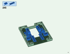 LEGO 21136 instructions page 41 – build guide