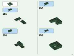 LEGO 21136 instructions page 51 – build guide