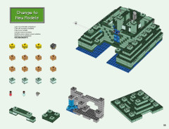 LEGO 21136 instructions page 55 – build guide