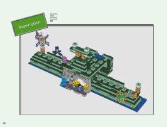 LEGO 21136 instructions page 56 – build guide