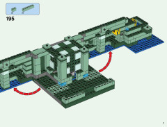 LEGO 21136 instructions page 7 – build guide