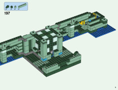 LEGO 21136 instructions page 9 – build guide
