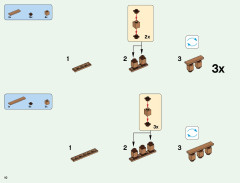 LEGO 21137 instructions page 10 – build guide