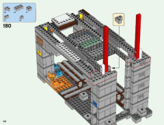 LEGO 21137 instructions page 106 – build guide