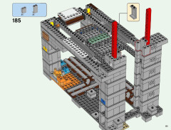 LEGO 21137 instructions page 111 – build guide