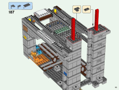 LEGO 21137 instructions page 113 – build guide