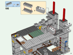 LEGO 21137 instructions page 121 – build guide