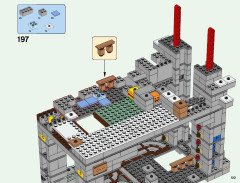 LEGO 21137 instructions page 123 – build guide