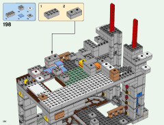 LEGO 21137 instructions page 124 – build guide