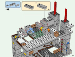 LEGO 21137 instructions page 125 – build guide
