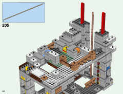 LEGO 21137 instructions page 132 – build guide