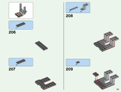 LEGO 21137 instructions page 133 – build guide