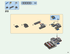 LEGO 21137 instructions page 135 – build guide