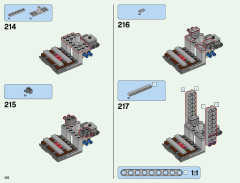 LEGO 21137 instructions page 136 – build guide