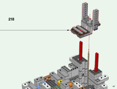 LEGO 21137 instructions page 137 – build guide