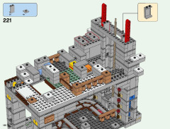 LEGO 21137 instructions page 140 – build guide