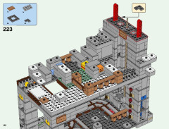 LEGO 21137 instructions page 142 – build guide