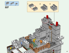 LEGO 21137 instructions page 147 – build guide