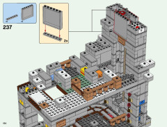 LEGO 21137 instructions page 154 – build guide