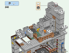 LEGO 21137 instructions page 157 – build guide