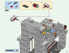 LEGO 21137 instructions page 159 – build guide