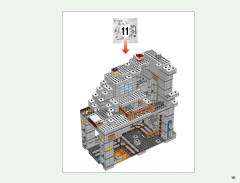 LEGO 21137 instructions page 161 – build guide
