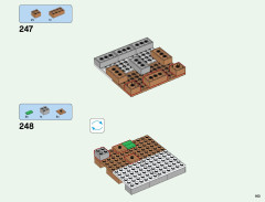 LEGO 21137 instructions page 163 – build guide