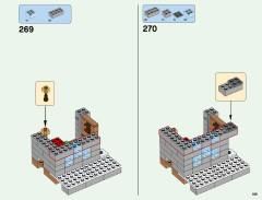 LEGO 21137 instructions page 169 – build guide