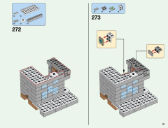 LEGO 21137 instructions page 171 – build guide