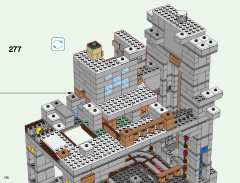 LEGO 21137 instructions page 174 – build guide