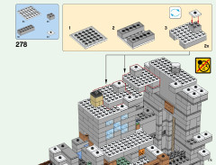 LEGO 21137 instructions page 175 – build guide