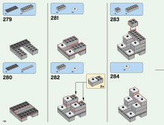 LEGO 21137 instructions page 176 – build guide