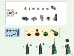 LEGO 21137 instructions page 181 – build guide