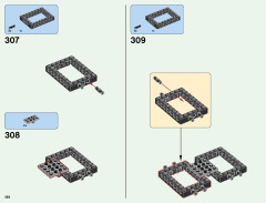 LEGO 21137 instructions page 188 – build guide