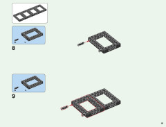LEGO 21137 instructions page 19 – build guide