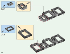 LEGO 21137 instructions page 190 – build guide