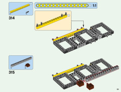 LEGO 21137 instructions page 191 – build guide