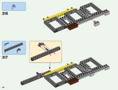 LEGO 21137 instructions page 192 – build guide