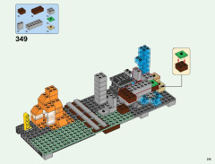 LEGO 21137 instructions page 215 – build guide