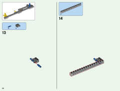 LEGO 21137 instructions page 22 – build guide