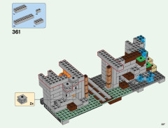 LEGO 21137 instructions page 227 – build guide