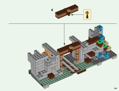 LEGO 21137 instructions page 229 – build guide