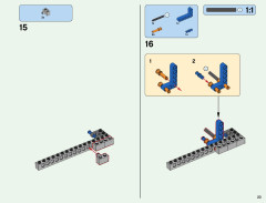 LEGO 21137 instructions page 23 – build guide