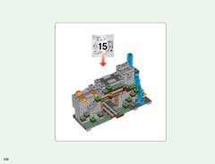 LEGO 21137 instructions page 232 – build guide