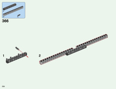 LEGO 21137 instructions page 234 – build guide