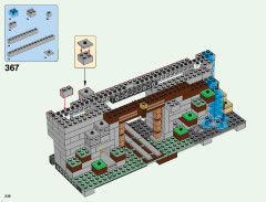 LEGO 21137 instructions page 236 – build guide