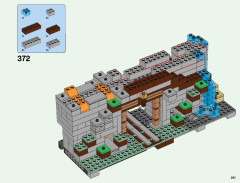 LEGO 21137 instructions page 241 – build guide