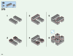 LEGO 21137 instructions page 244 – build guide