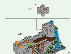 LEGO 21137 instructions page 245 – build guide