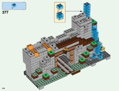 LEGO 21137 instructions page 246 – build guide